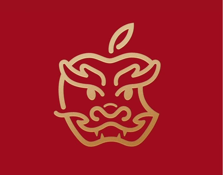 蛟河苹果发布龙年LOGO